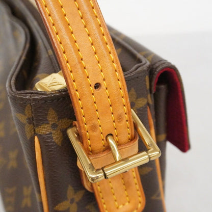 Louis Vuitton Shoulder Bag Monogram Viva Cite MM Brown — view 8