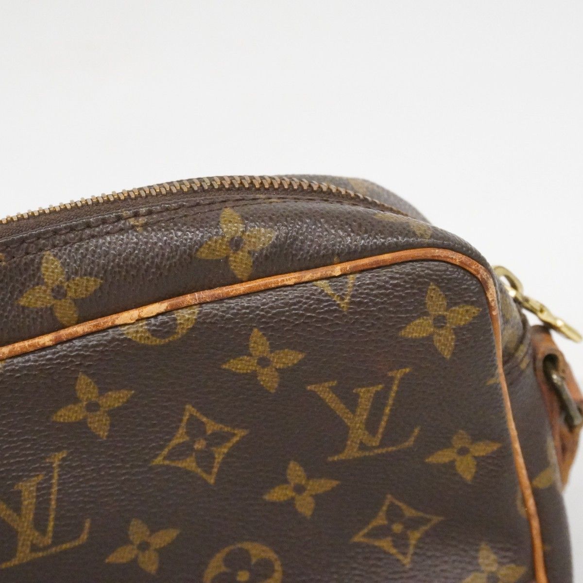 Louis Vuitton Shoulder Bag Monogram Trocadero 23 Brown — view 7