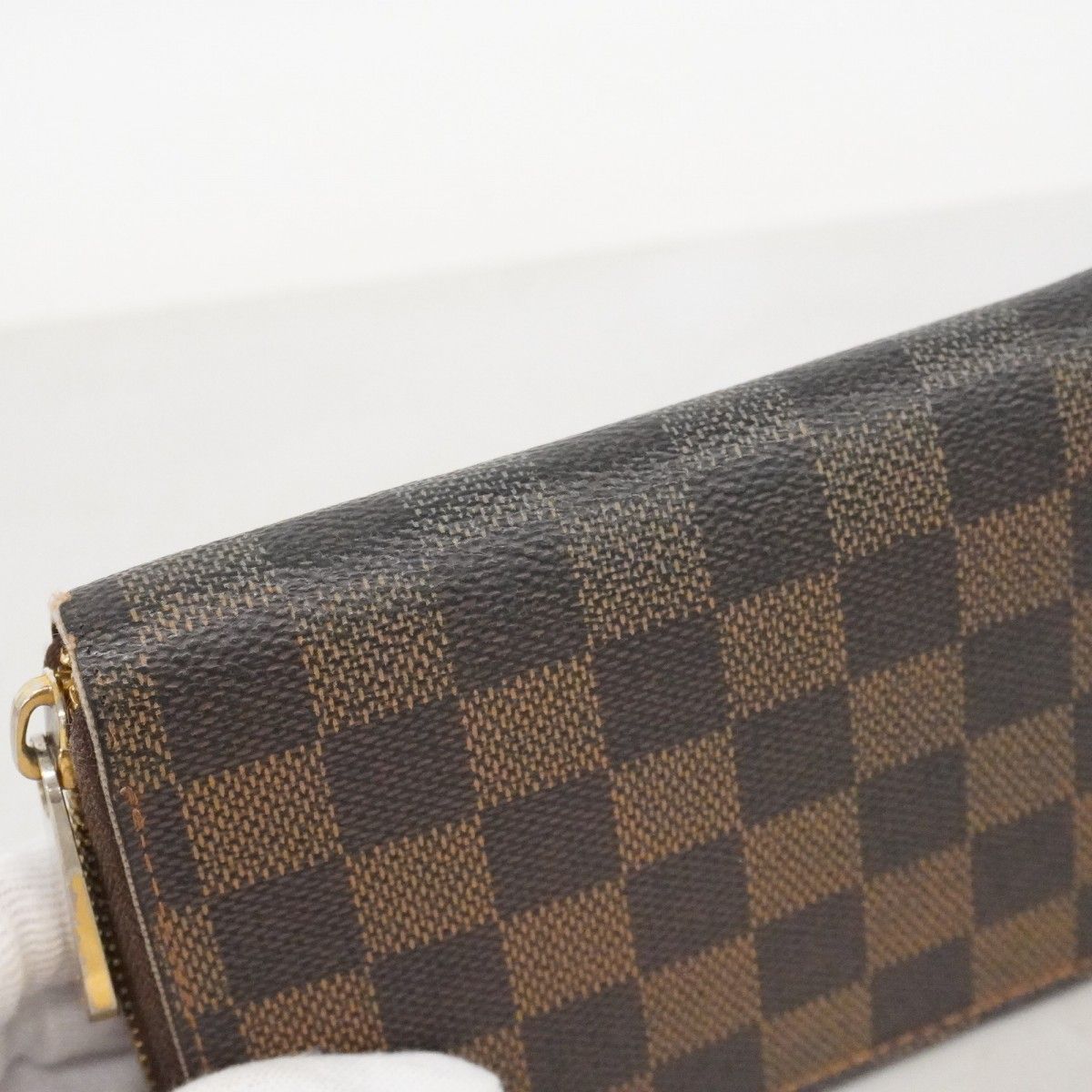 Louis Vuitton Wallet Damier Zippy Ebene — view 7