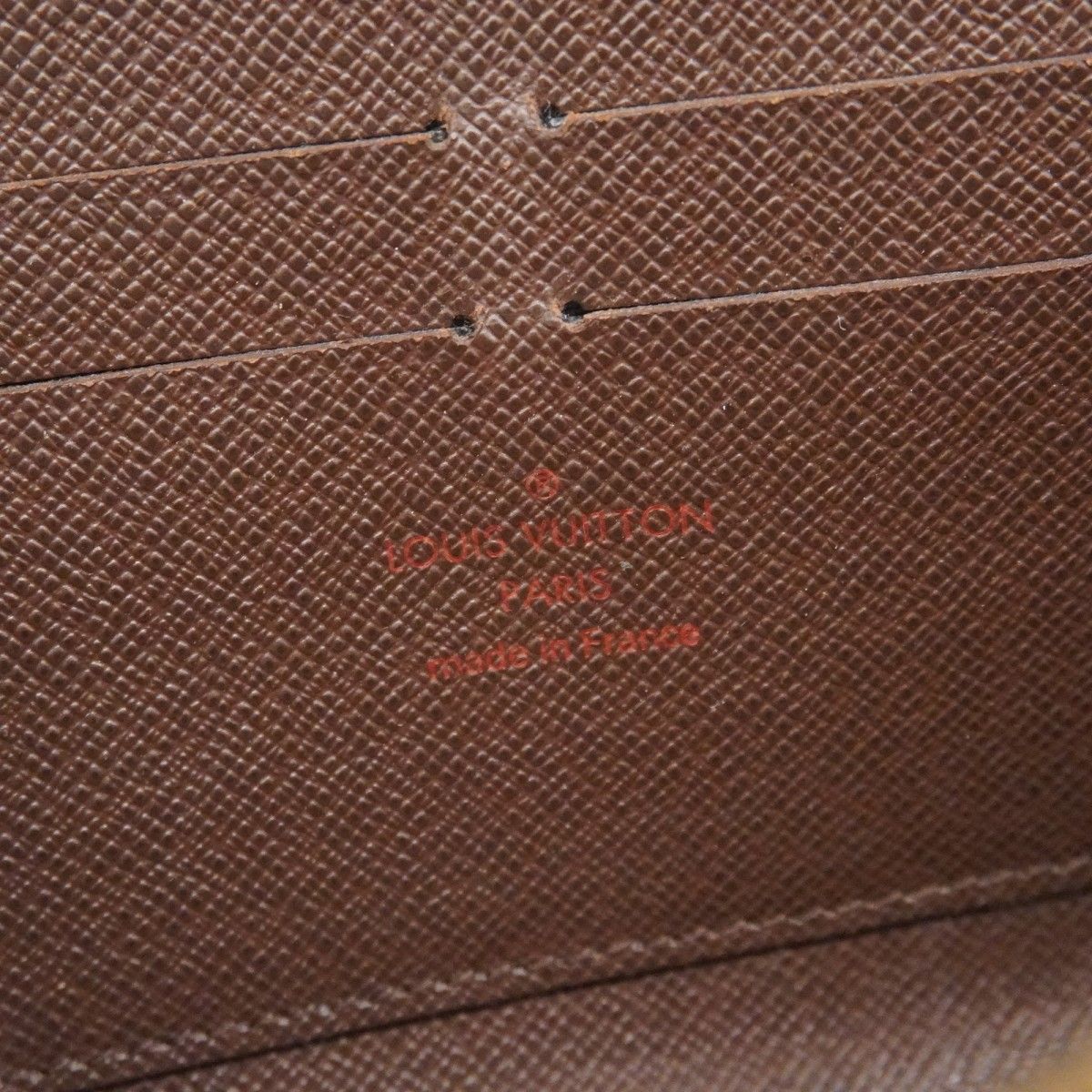Louis Vuitton Wallet Damier Zippy Ebene — view 4