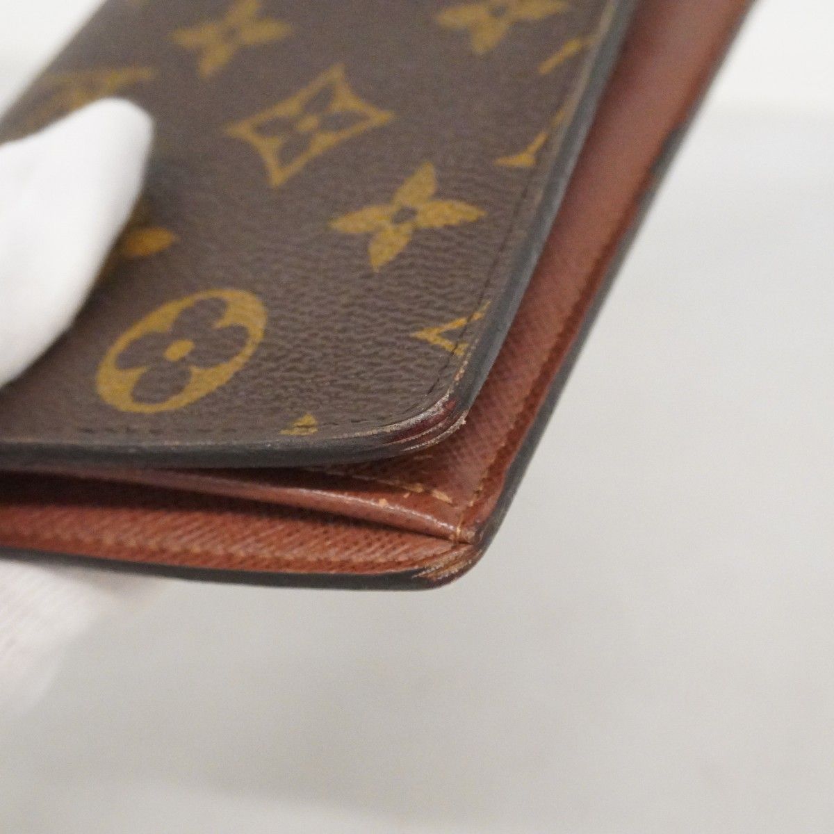 Louis Vuitton Wallet Monogram Portefeuille Brazza Brown — view 9