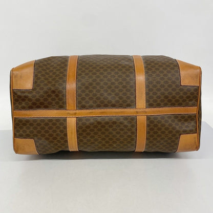 Celine Boston Bag Macadam Brown Gold — view 3