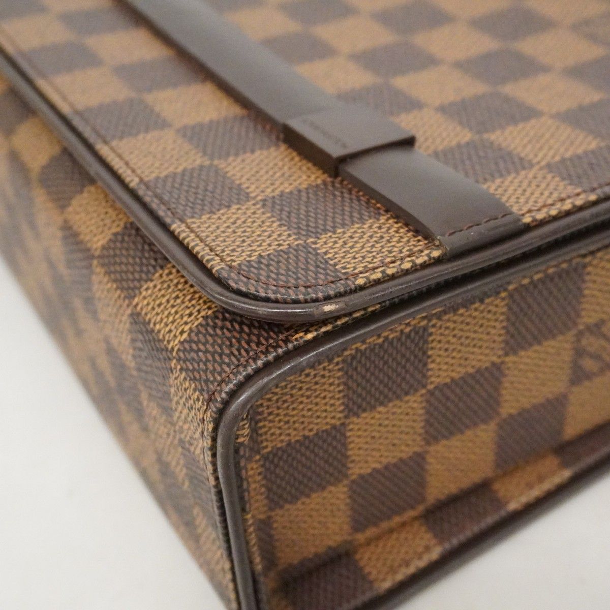 Louis Vuitton Shoulder Bag Damier Tribeca Carre Ebene — view 6