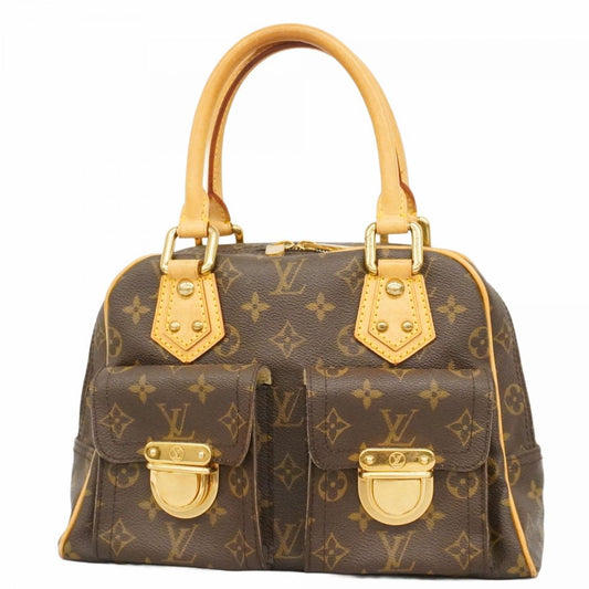 Louis Vuitton Handbag Monogram Manhattan PM Brown