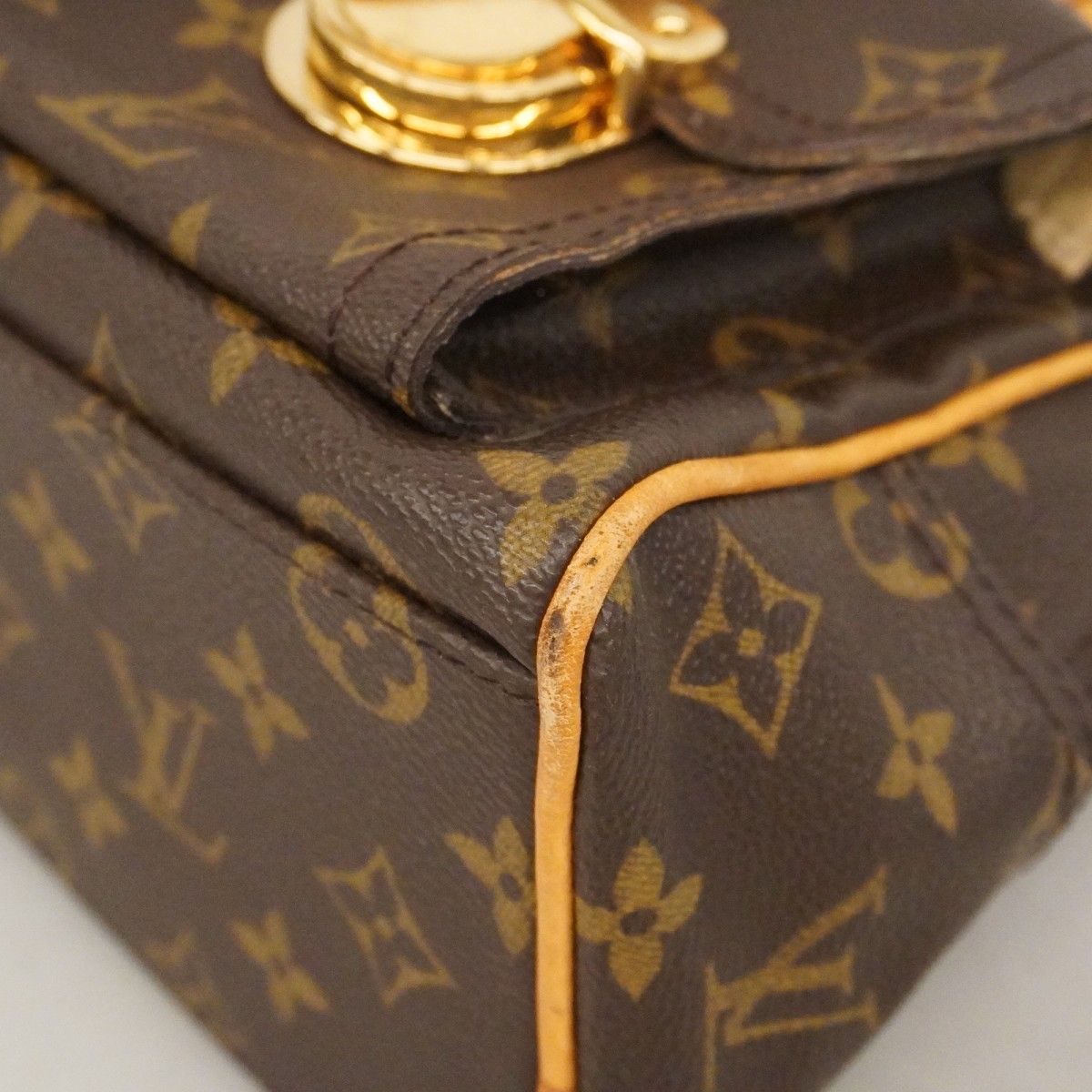 Louis Vuitton Handbag Monogram Manhattan PM Brown — view 6