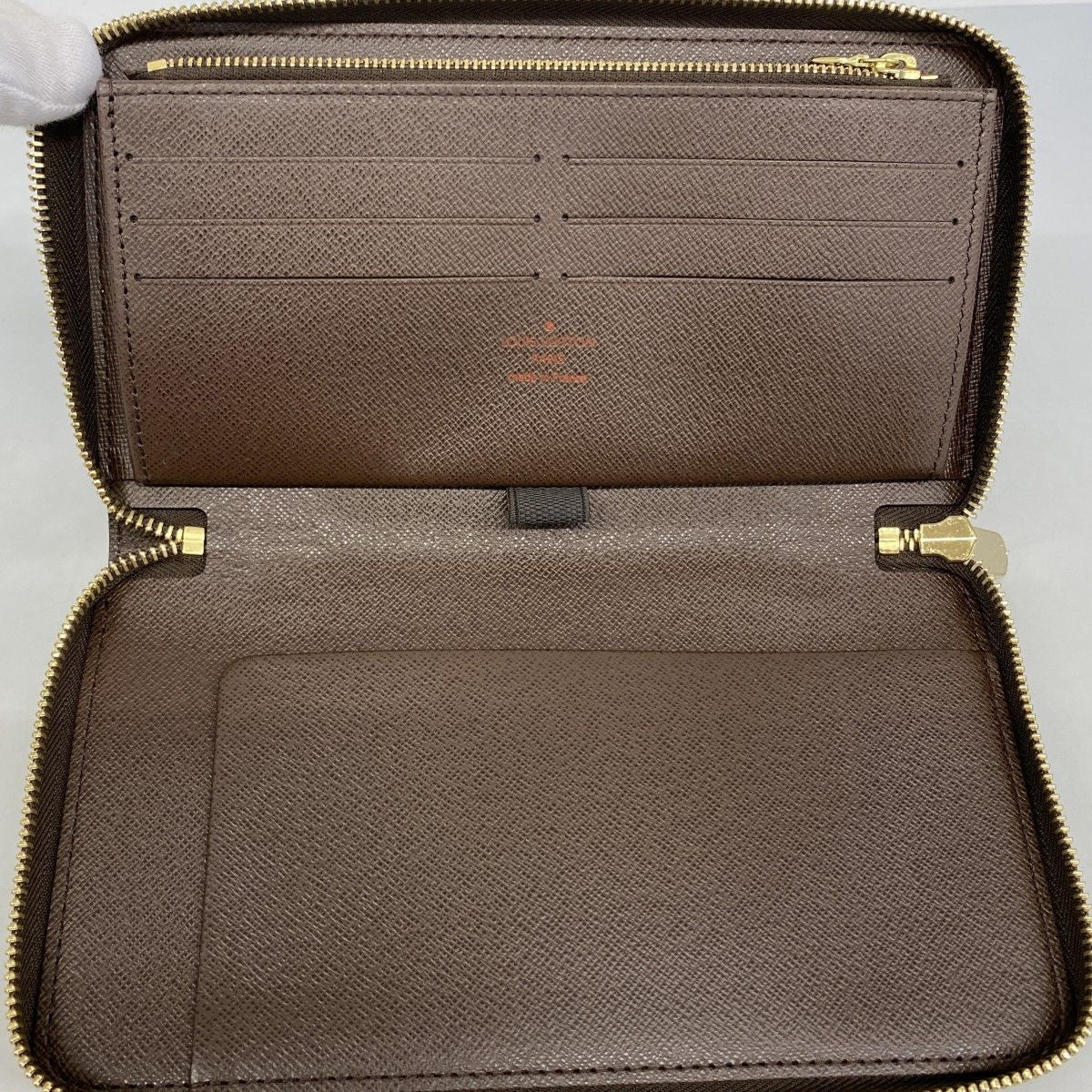 Louis Vuitton Wallet Damier Zippy Ebene — view 3