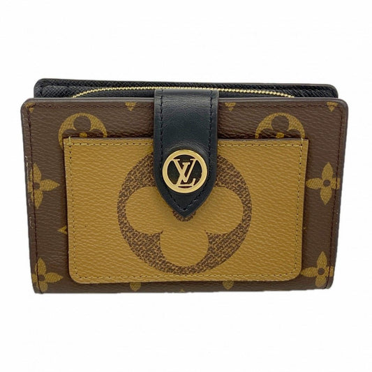 Louis Vuitton Wallet Monogram Reverse Portefeuille Juliette Brown