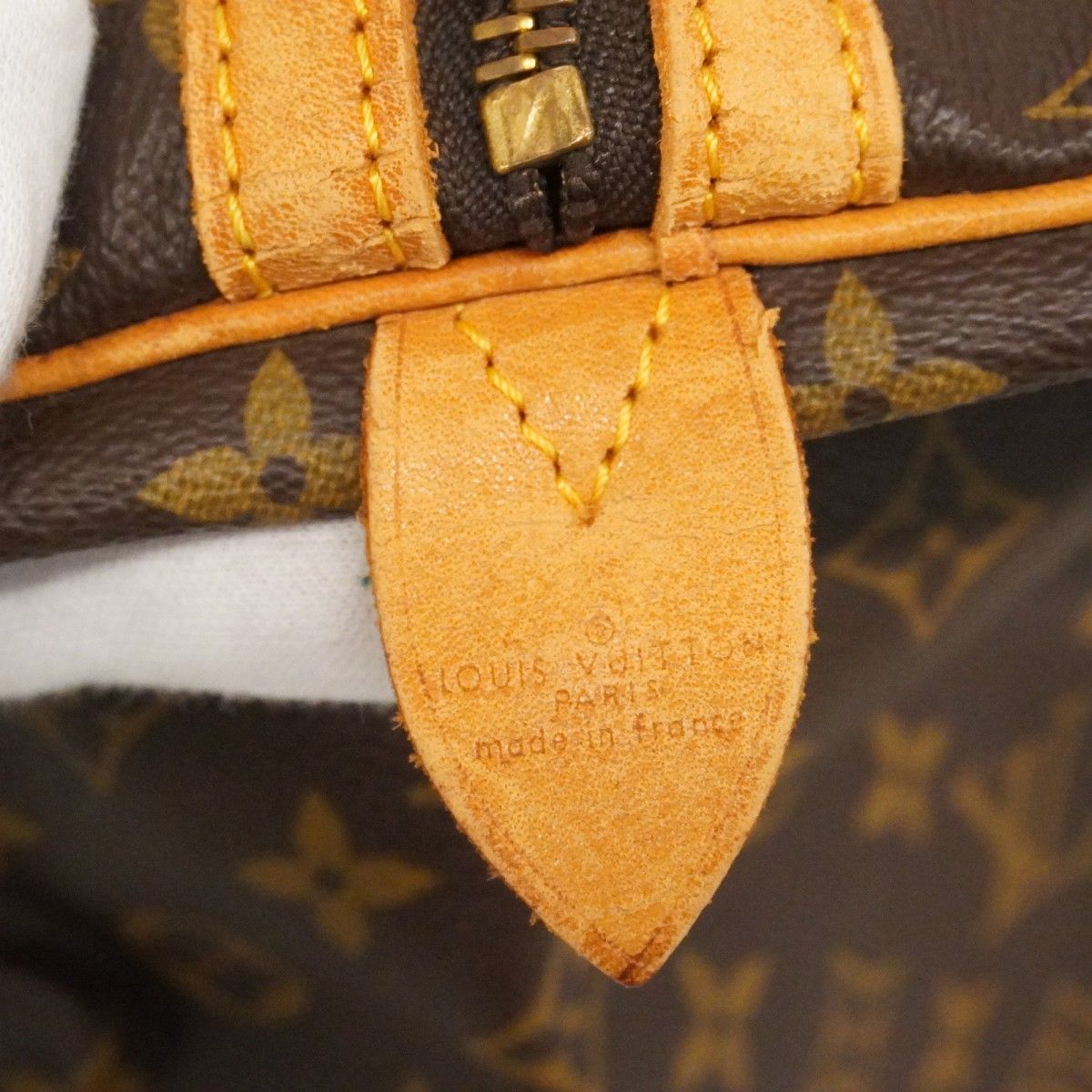 Louis Vuitton Boston Bag Monogram Sac Spool 55 Brown — view 5