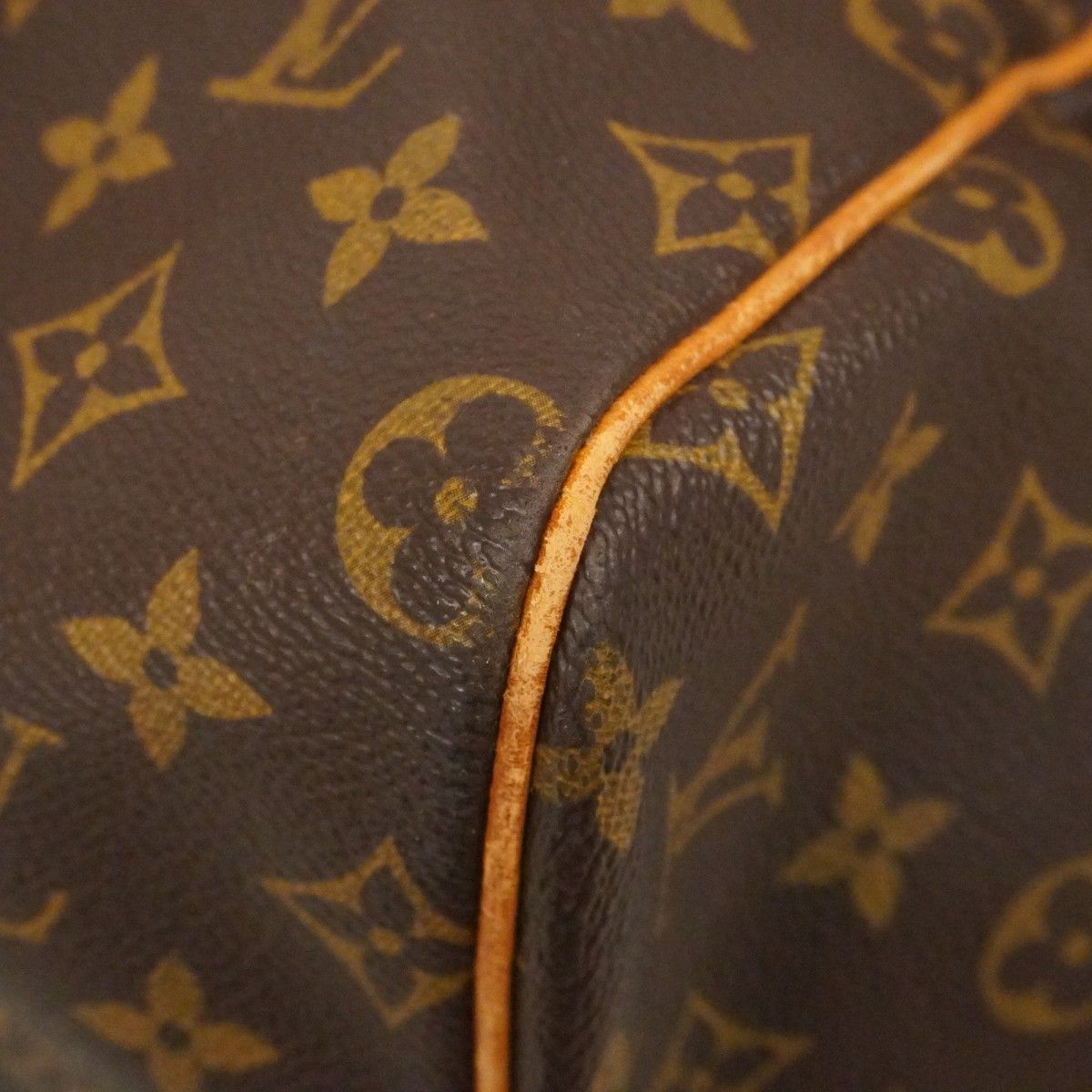 Louis Vuitton Boston Bag Monogram Sac Spool 55 Brown — view 8