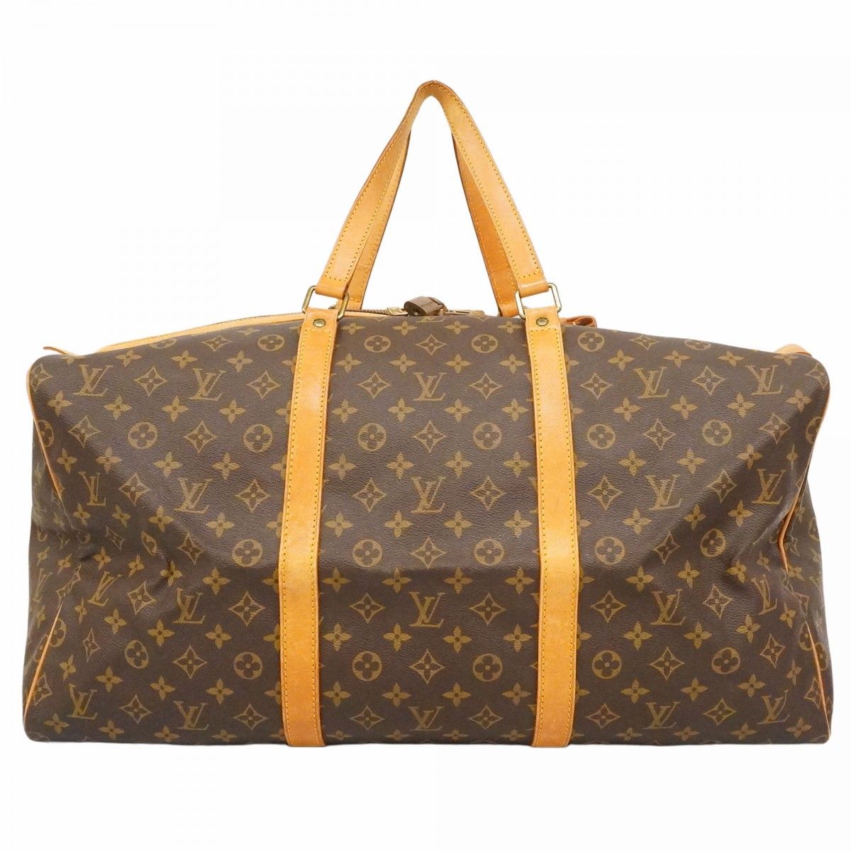 Louis Vuitton Boston Bag Monogram Sac Spool 55 Brown