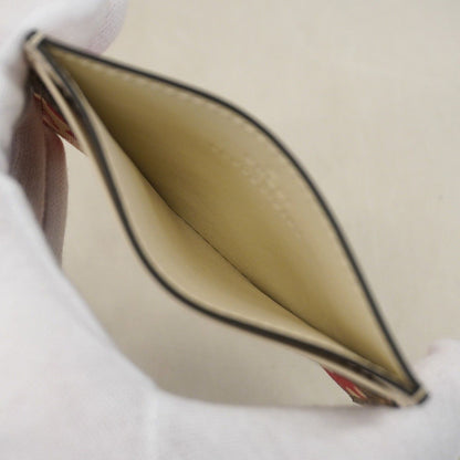 Gucci Card Case GG Canvas Abbey Brown White — view 4