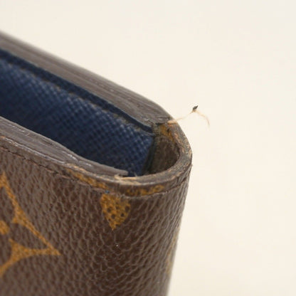Louis Vuitton Trifold Wallet Monogram Epi Portefeuille Marie le Long Andigo Blue — view 6