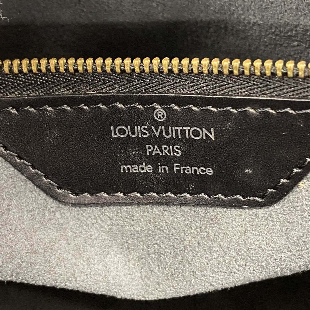 Louis Vuitton Shoulder Bag Epi Saint Jacques Shopping Noir — view 5