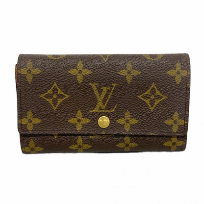 Louis Vuitton Key Holder Monogram Porte-Monnaie Gip Brown