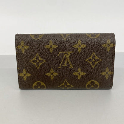 Louis Vuitton Key Holder Monogram Porte-Monnaie Gip Brown — view 7