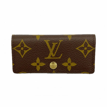 Louis Vuitton Key Case Monogram Multicles 4 Brown Key Holder