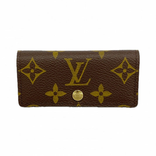 Louis Vuitton Key Case Monogram Multicles 4 Brown Key Holder