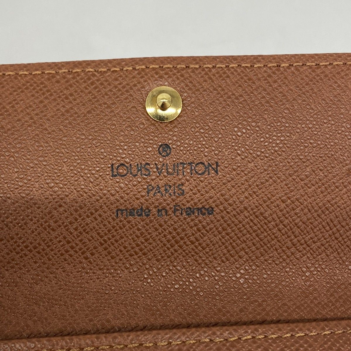 Louis Vuitton Key Case Monogram Multicles 4 Brown Key Holder — view 4