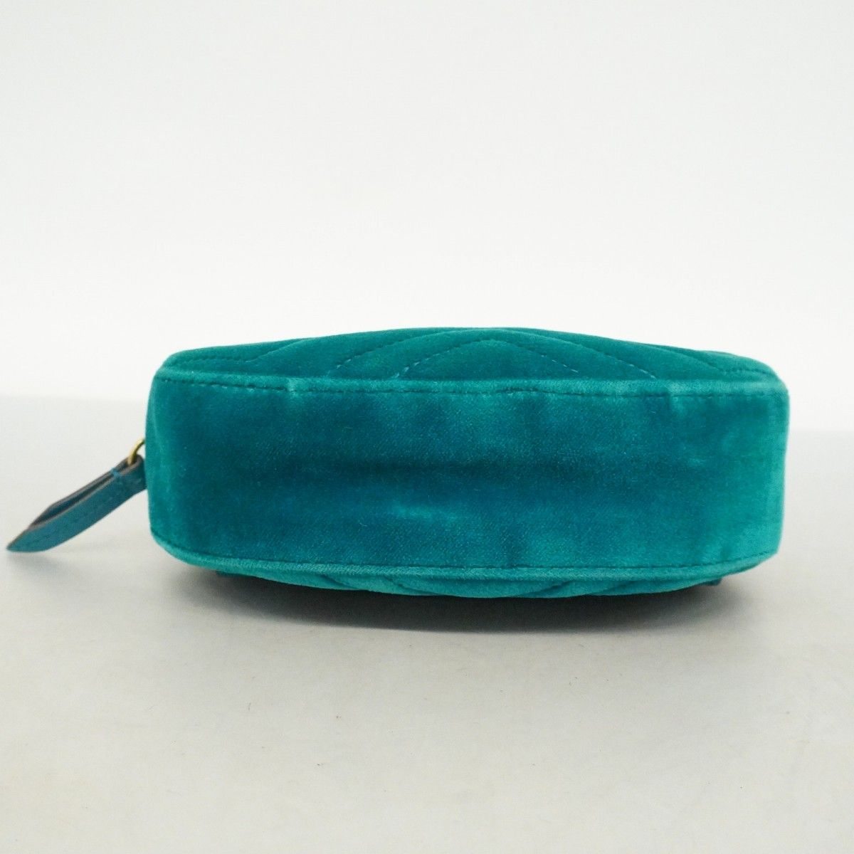 Gucci Waist Bag GG Marmont Suede Emerald Green Gold — view 3
