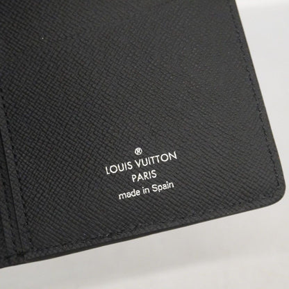 Louis Vuitton Wallet Monogram Eclipse Split Portefeuille Brazza Black Silver — view 4