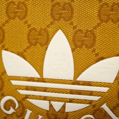 Gucci Smartphone Shoulder GG Crystal Adidas Brown Gold — view 8