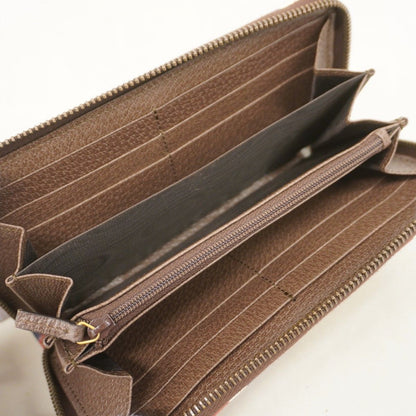 Gucci Wallet GG Supreme Brown Gold — view 4