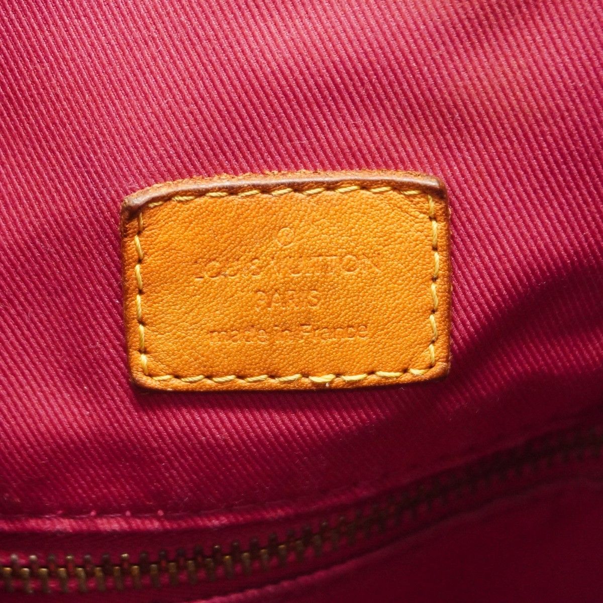 Louis Vuitton Handbag Monogram Gray Souffle MM Pivoine — view 5