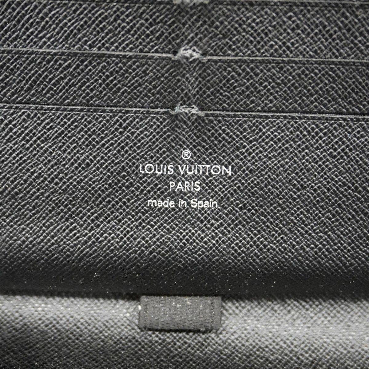 Louis Vuitton Wallet Camouflage Zippy Organizer Black Blue — view 5
