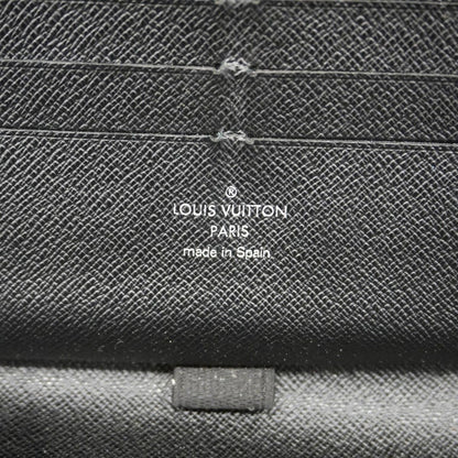 Louis Vuitton Wallet Camouflage Zippy Organizer Black Blue — view 5