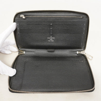 Louis Vuitton Wallet Camouflage Zippy Organizer Black Blue — view 4