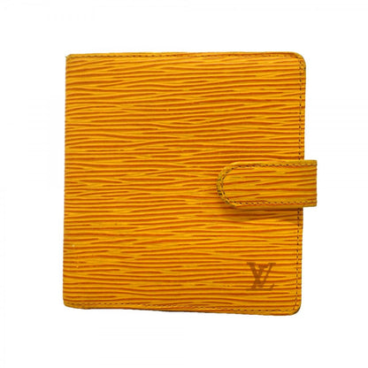 Louis Vuitton Wallet Epi Portobier Compact Jaune