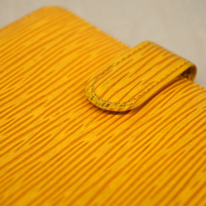 Louis Vuitton Wallet Epi Portobier Compact Jaune — view 8