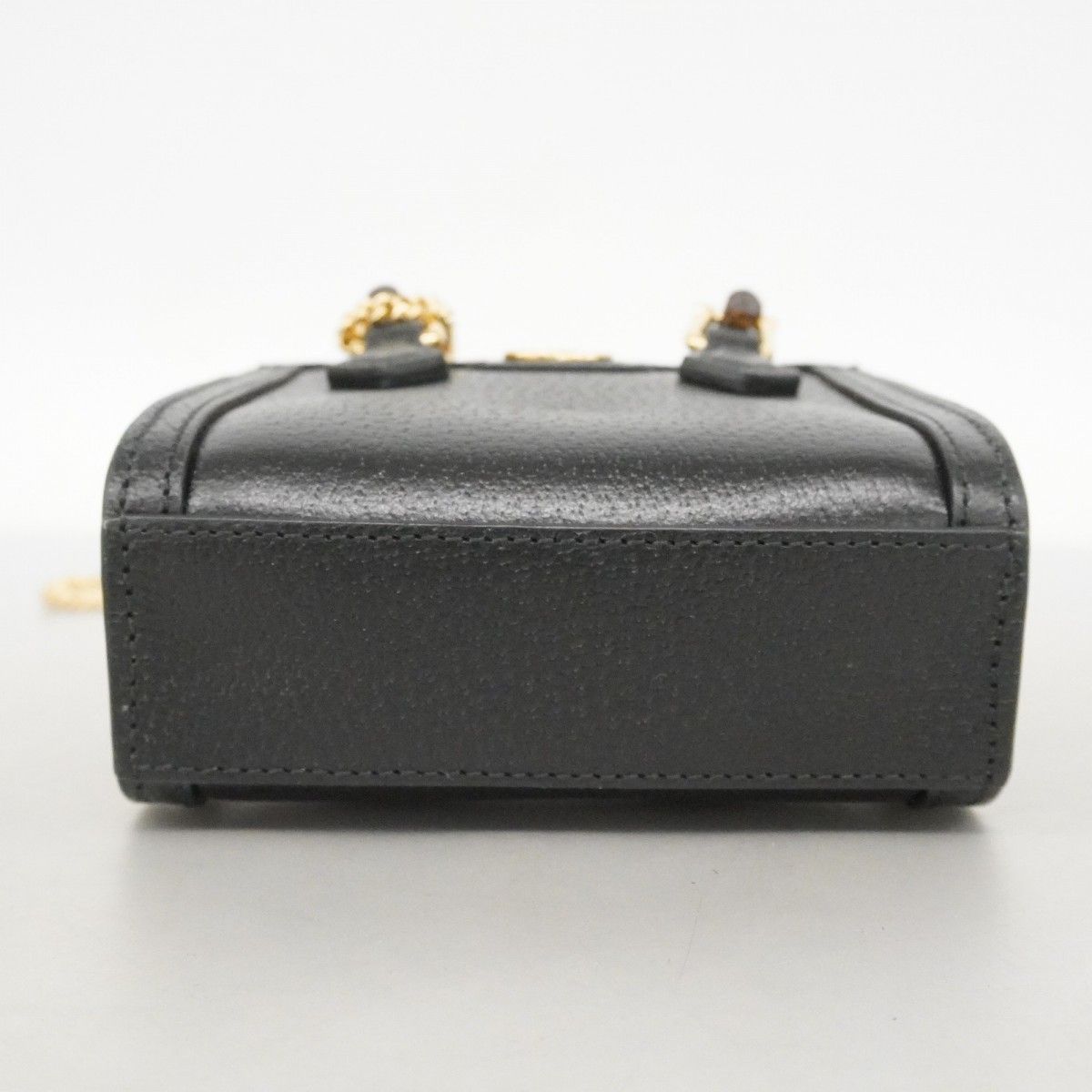 Gucci Handbag Diana Leather Black Gold 2-Way — view 3