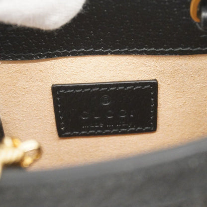 Gucci Handbag Diana Leather Black Gold 2-Way — view 5