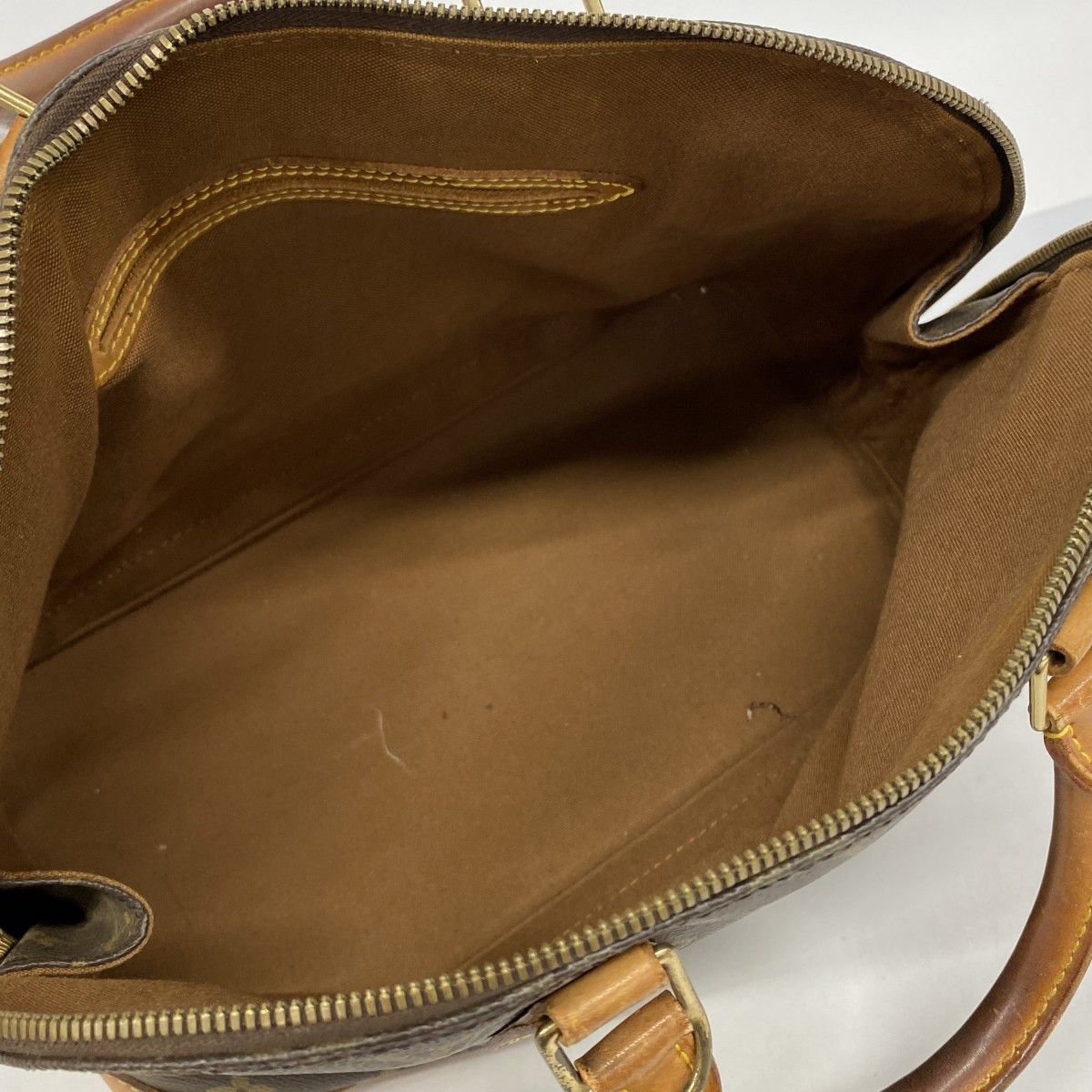 Louis Vuitton Handbag Monogram Alma Brown — view 4