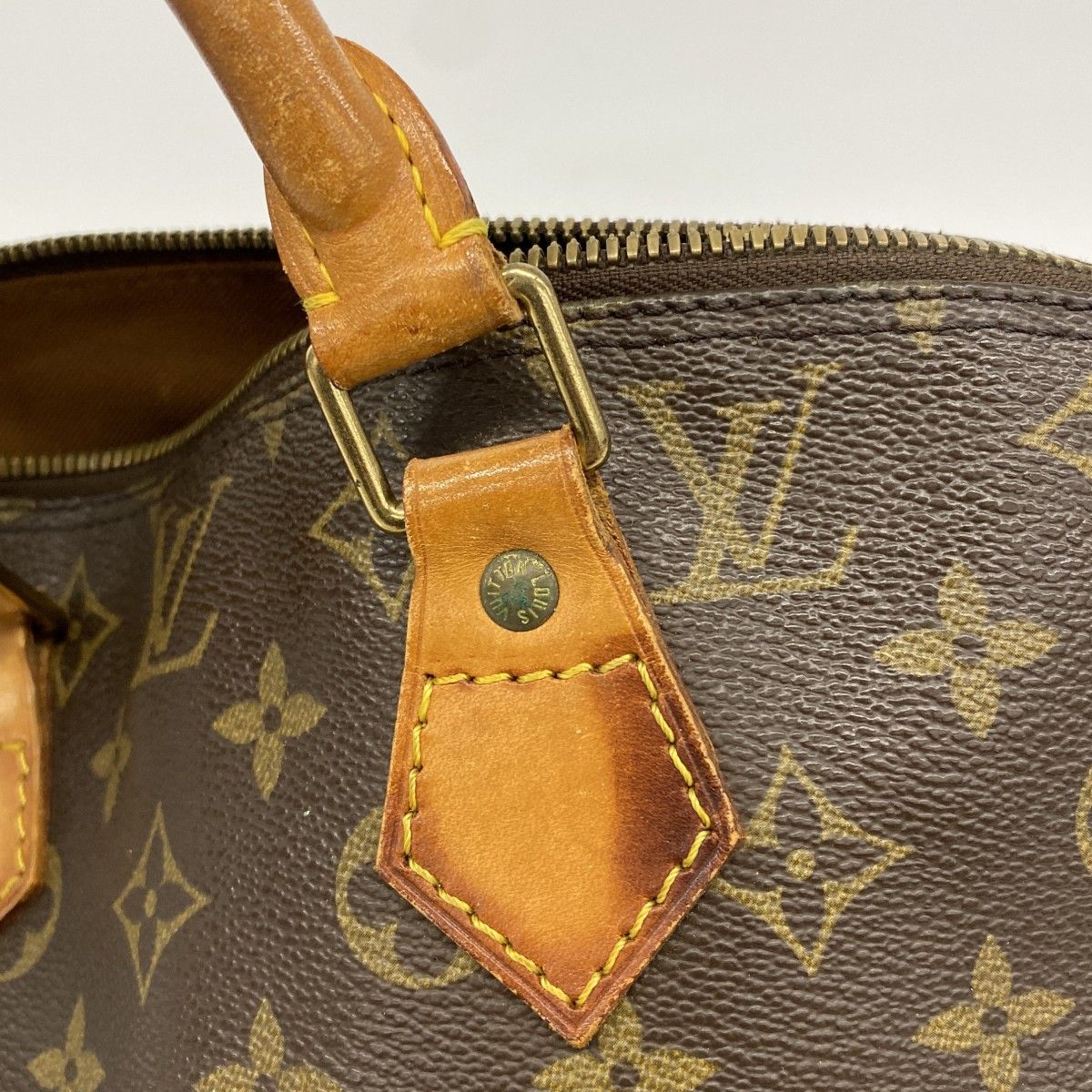 Louis Vuitton Handbag Monogram Alma Brown — view 8