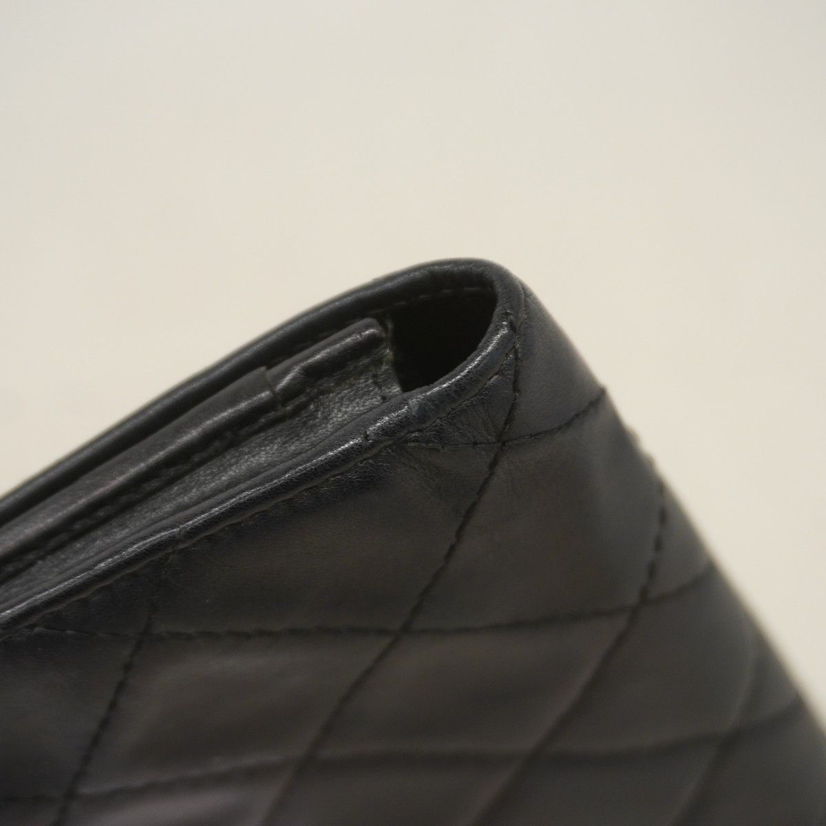 Chanel Wallet Cambon Lambskin Black Silver — view 6