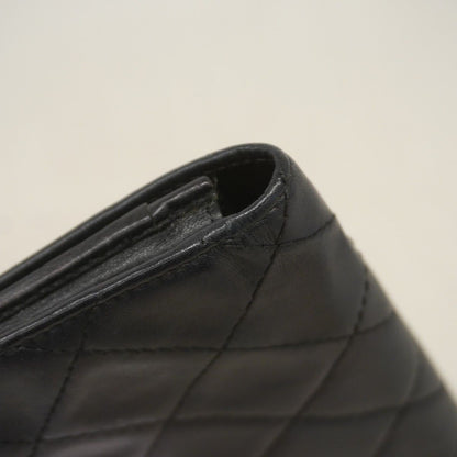 Chanel Wallet Cambon Lambskin Black Silver — view 6