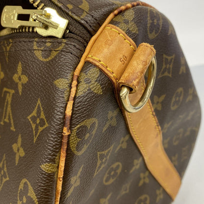 Louis Vuitton Boston Bag Monogram Keepall Bandouliere 50 Brown — view 7