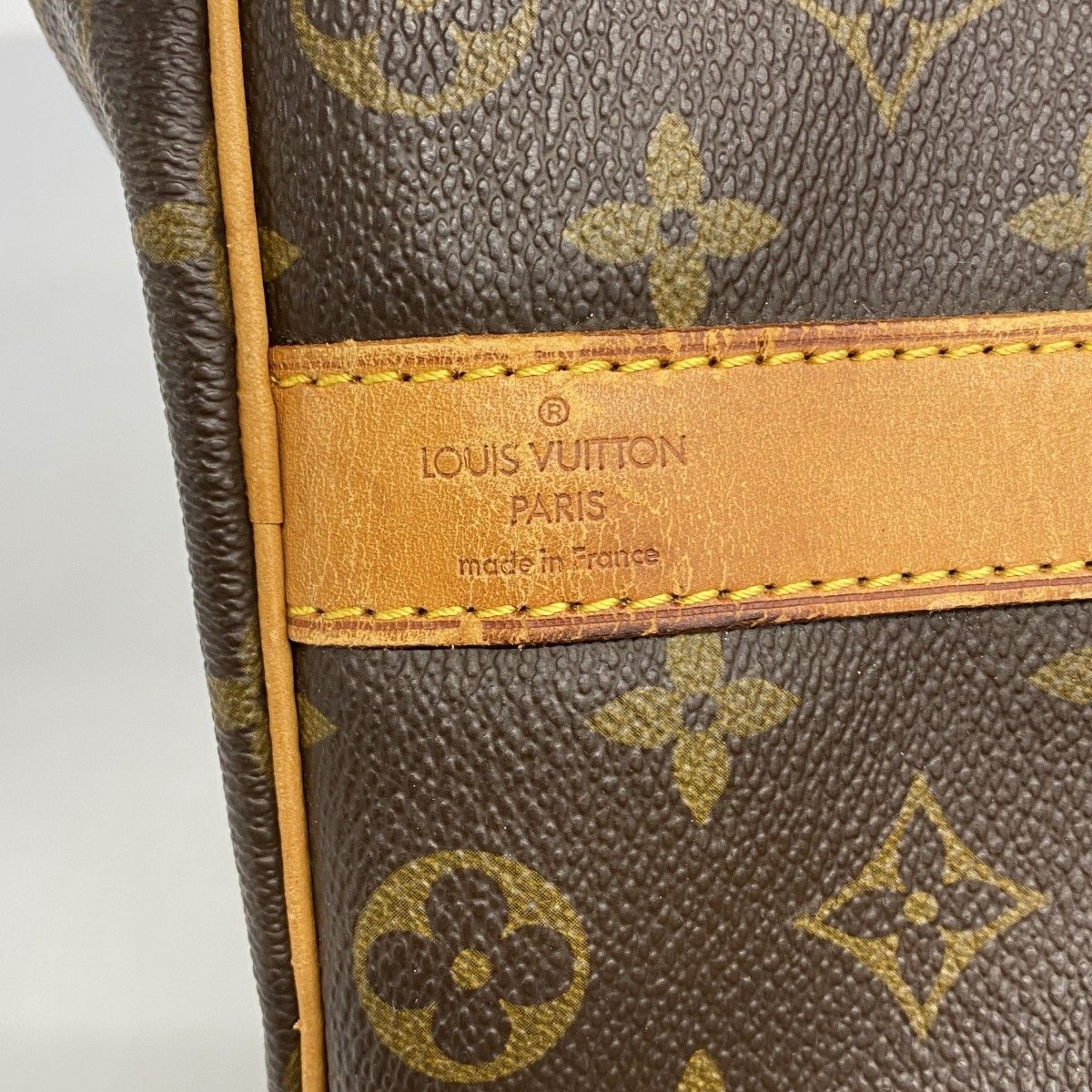 Louis Vuitton Boston Bag Monogram Keepall Bandouliere 50 Brown — view 5