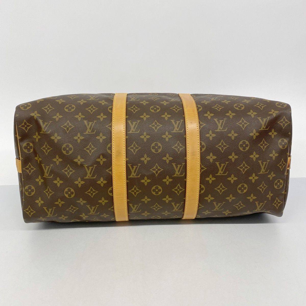 Louis Vuitton Boston Bag Monogram Keepall Bandouliere 50 Brown — view 3