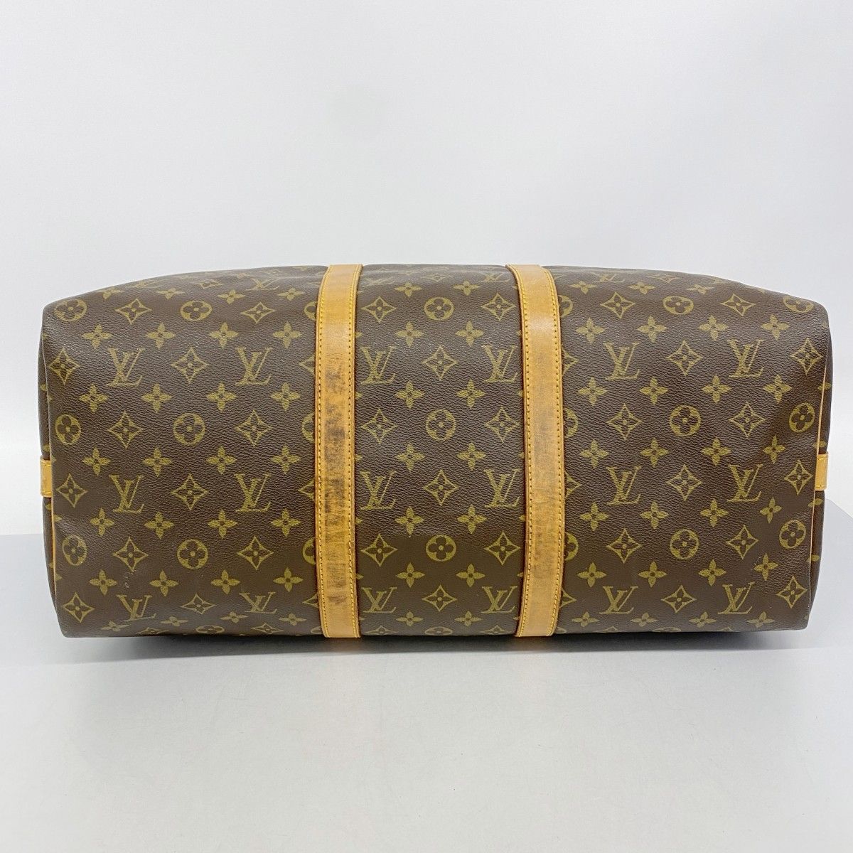 Louis Vuitton Boston Bag Monogram Keepall Bandouliere 50 Brown — view 3