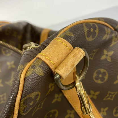Louis Vuitton Boston Bag Monogram Keepall Bandouliere 50 Brown — view 7