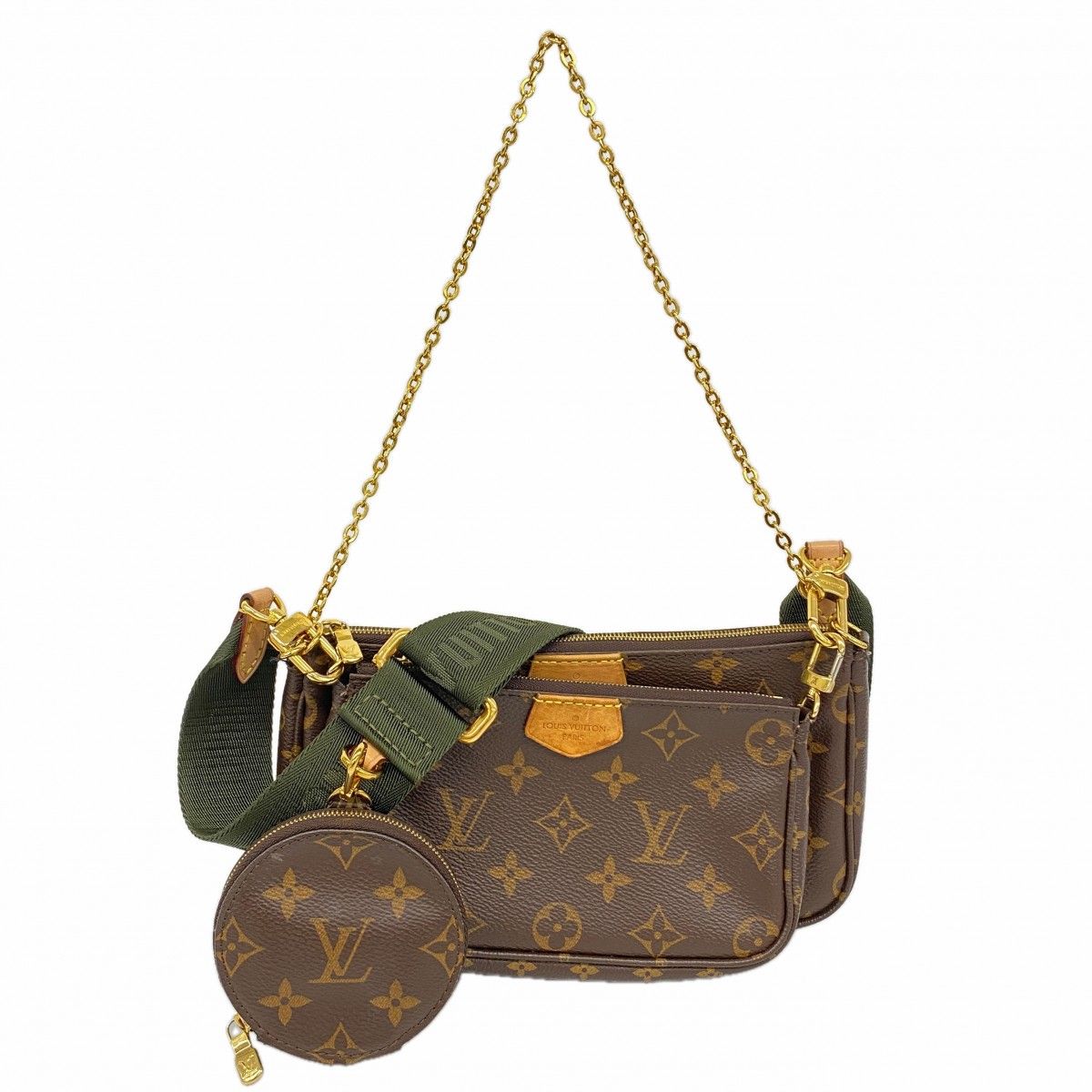 Louis Vuitton Shoulder Bag Monogram Multi Pochette Brown