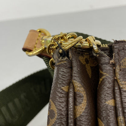 Louis Vuitton Shoulder Bag Monogram Multi Pochette Brown — view 7