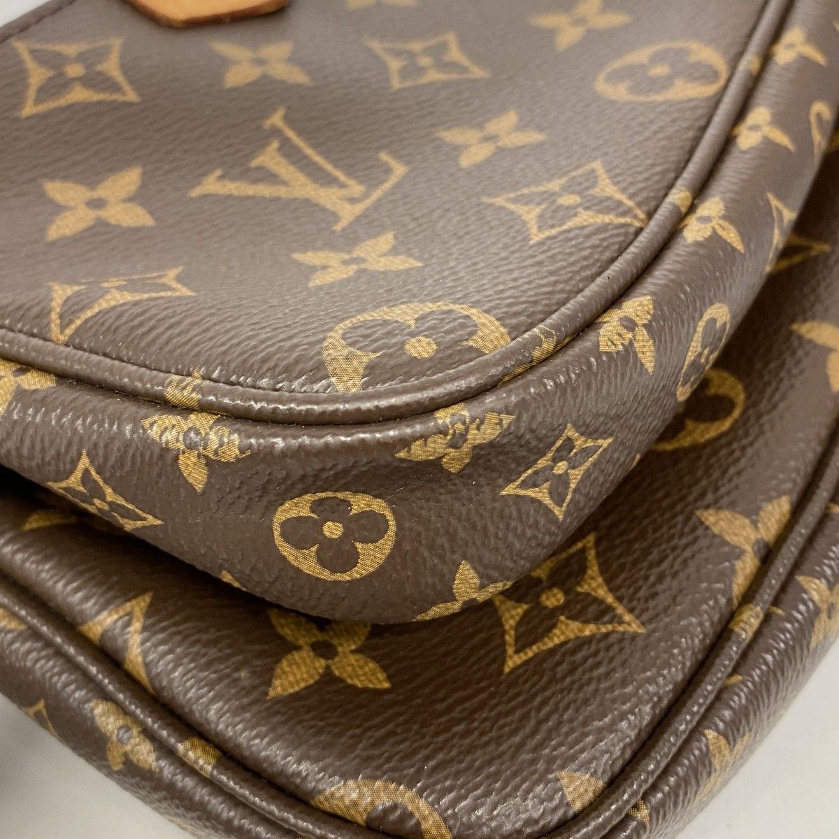 Louis Vuitton Shoulder Bag Monogram Multi Pochette Brown — view 9