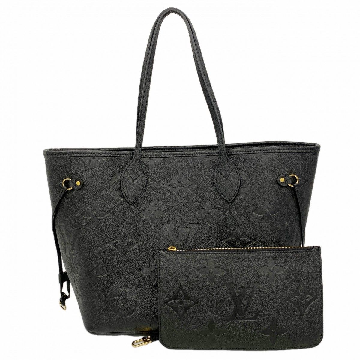 Louis Vuitton Tote Monogram Empreinte Neverfull MM Noir