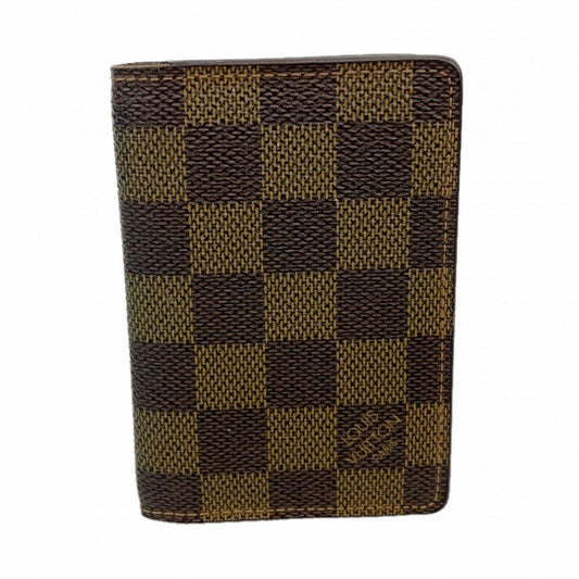 Louis Vuitton Card Case Damier Organizer de Poche Ebene