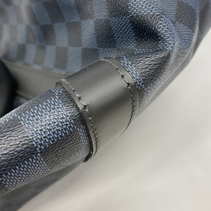 Louis Vuitton Boston Bag Damier Cobalt Keepall Bandouliere 45 Black — view 6
