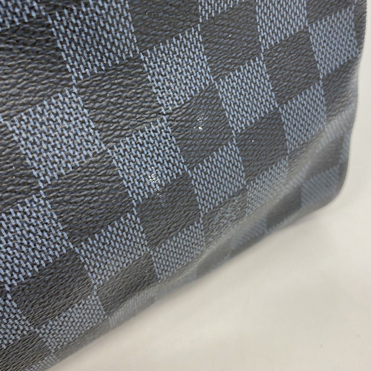 Louis Vuitton Boston Bag Damier Cobalt Keepall Bandouliere 45 Black — view 8